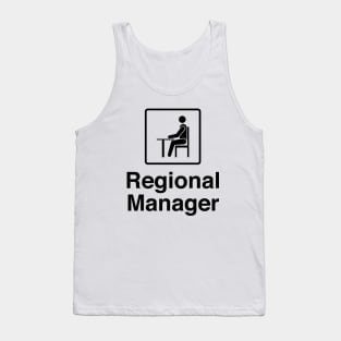 The Office - Regional Manager Black Set Tank Top